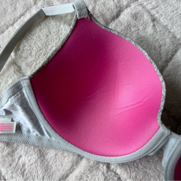 Victoria's Secret PINK | Wear Everywhere T-Shirt Lightly Lined Bra | Size 32DD - Picture 8 of 11